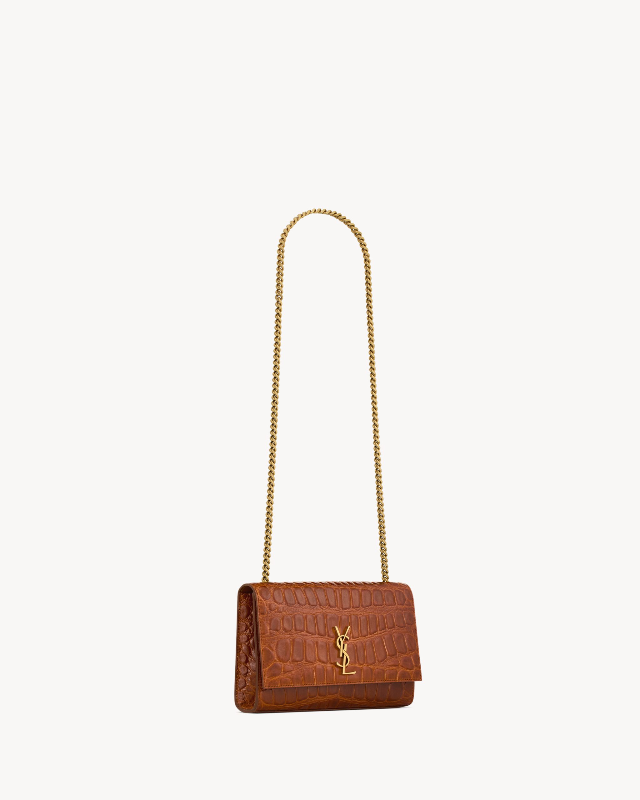 YSL NEW KATE small in crocodile embossed leather - Image 3